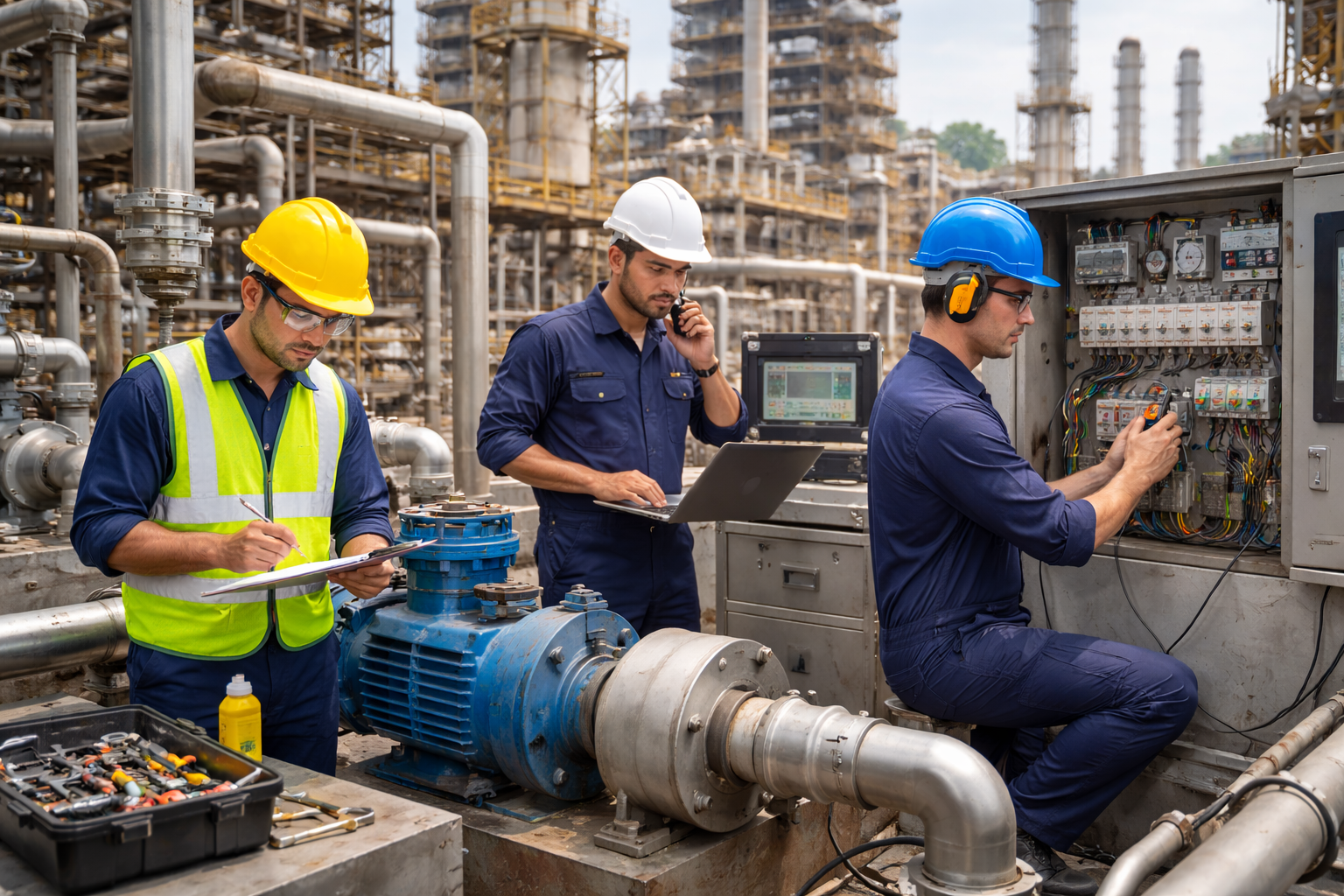 Operation & Maintenance of Plant Sites